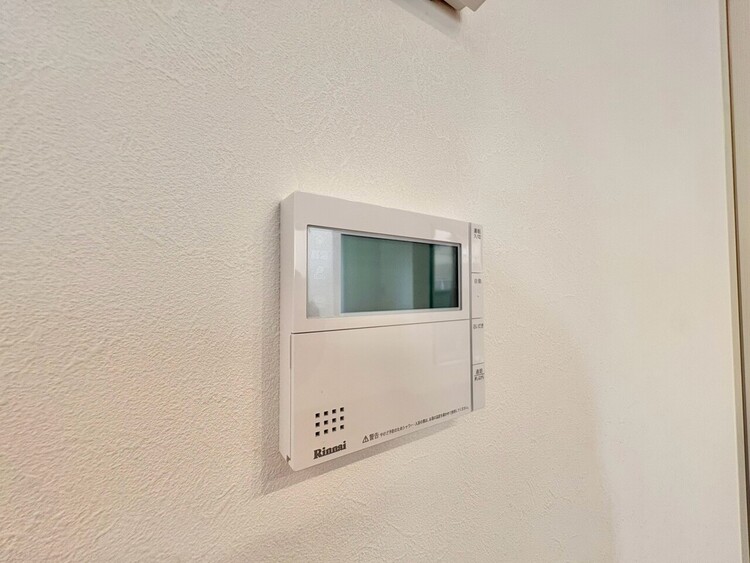 設備 見やすい画面で操作しやすい給湯パネルです。