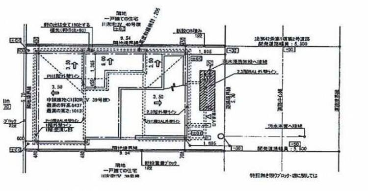 その他 【区画図】前面道路は生活道路にて交通量も少ないです。