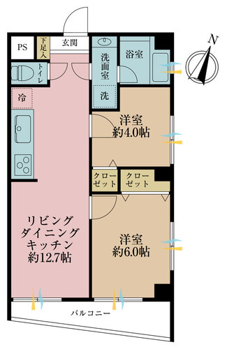 リバーハイツ長者町の物件画像