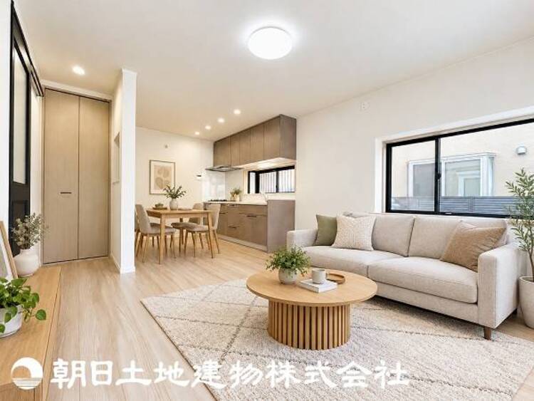居間 ※本画像はCGで作成しており現地に家具は置かれておりません。また、価格に家具は含まれておりません