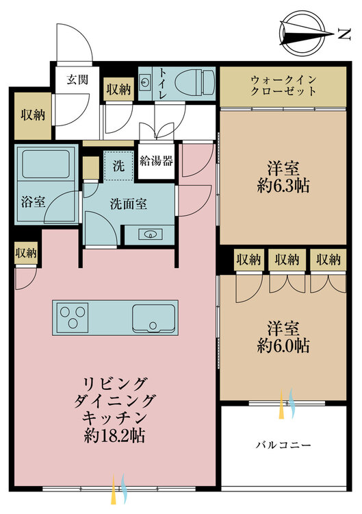 その他 2LDK、専有面積73.15m2