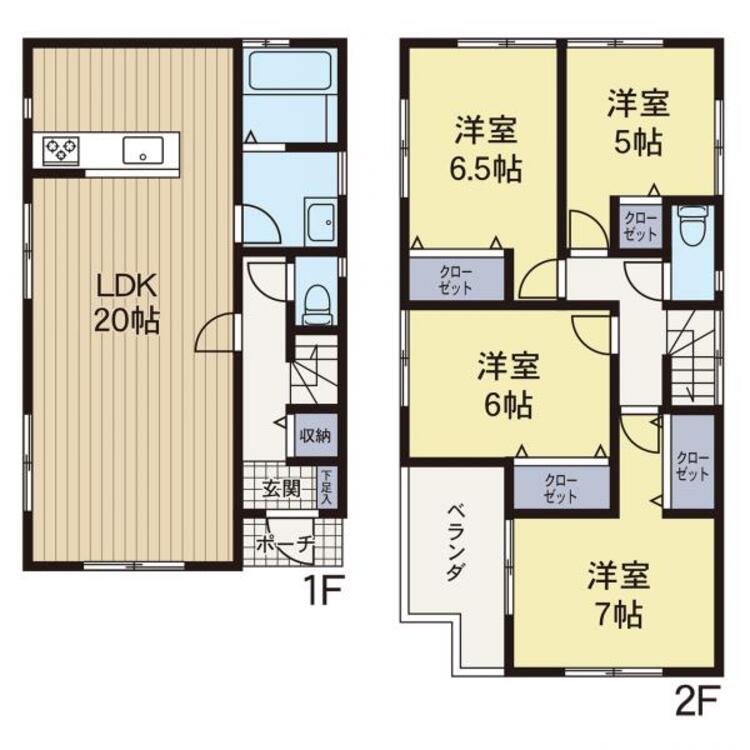 間取り 【間取り】リフォーム完了済みのため即入居も可能です。