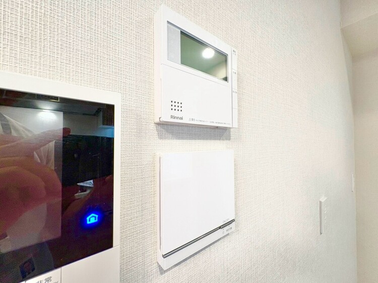 設備 見やすい画面で操作しやすい給湯パネルです。