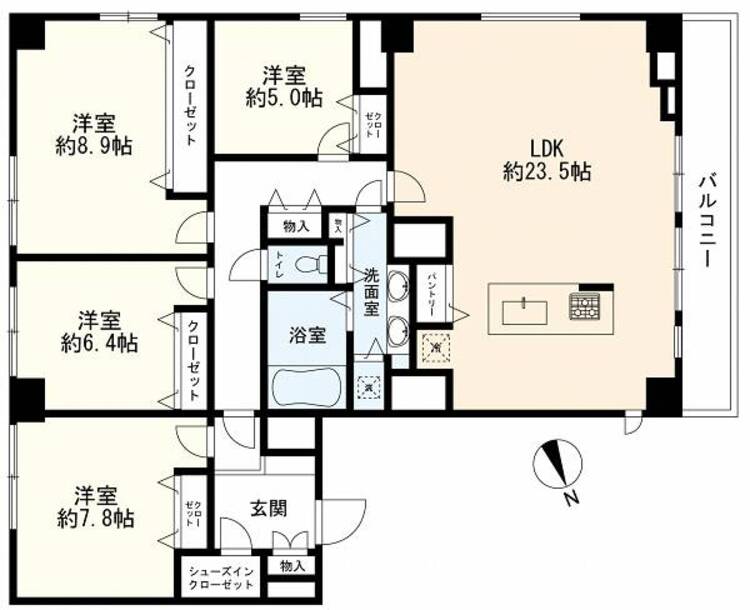 間取り ４LDK
