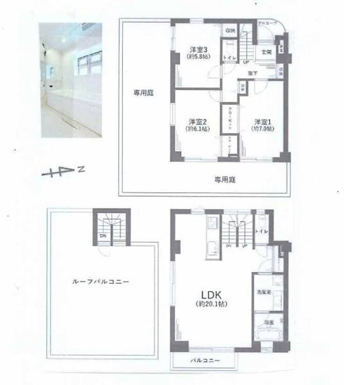 間取り 【間取り図】家族の色を映し出す洗練された邸宅は、ずっと輝き続けながらいつしか街の風景に溶け込んでいきます。