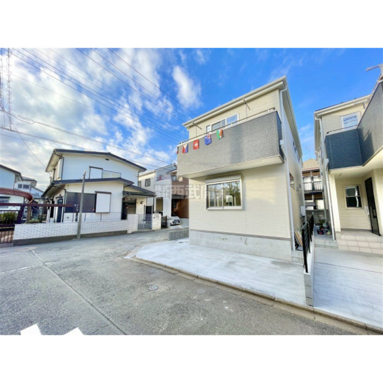 外観 建物完成いたしました。ごゆっくりとご見学いただけます。