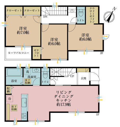 松戸市上本郷　２４−２期・全４棟の物件画像
