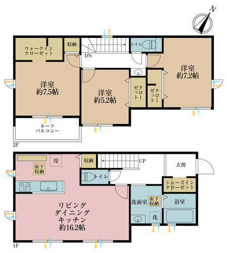 松戸市上本郷　２４−２期・全４棟の物件画像