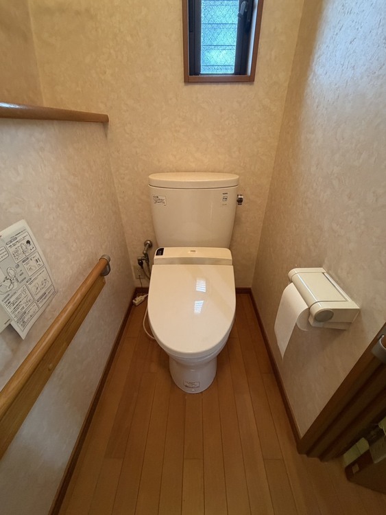 トイレ 暮らしの中のさりげないひとときの快適さにも、こだわりを、持って設備を配しております。