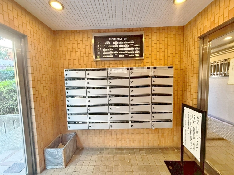その他 郵便物を受け取るための郵便受けも、きちんと管理されています。