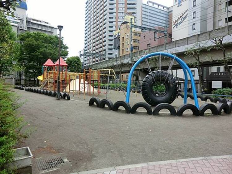 周辺 大森北公園　510ｍ