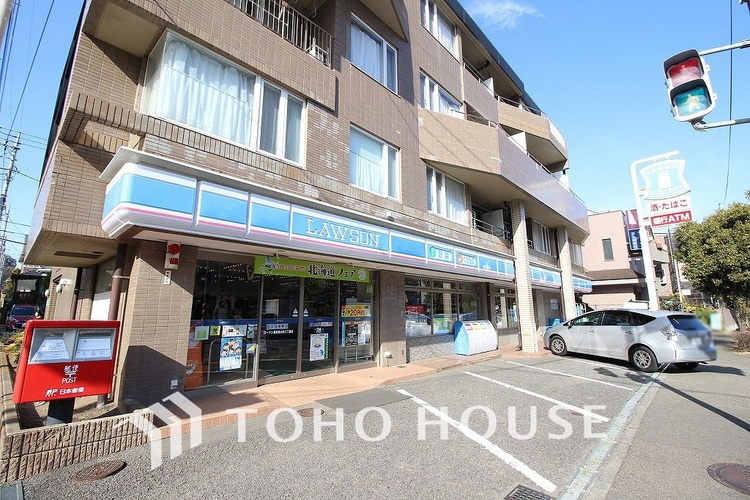周辺 ローソン 都筑南山田二丁目店　距離400m