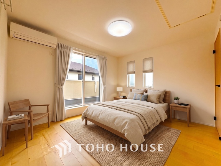 内装 【居室】シンプルで使いやすく、どんな家具にも馴染む居室です。