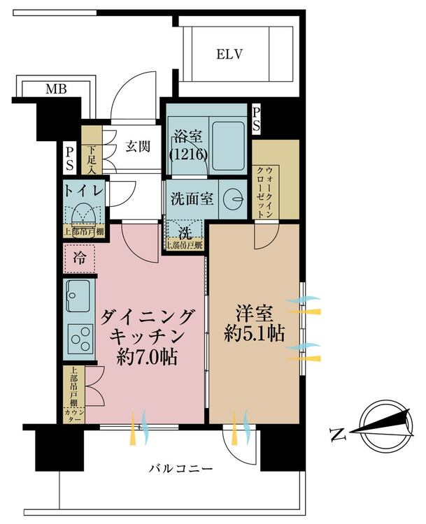 その他 1DK、専有面積32.95m2、バルコニー面積9m2