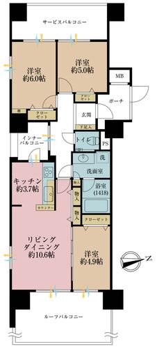 イニシア蒲田の物件画像
