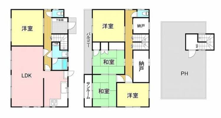 間取り 心地よさ溢れる南庭住宅、心を満たす暮らし。