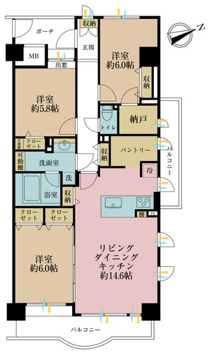 モアステージ市川の物件画像