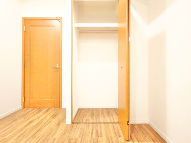 収納 居室にはクローゼットがあり、荷物もスッキリ収納して快適にお過ごしいただけます。