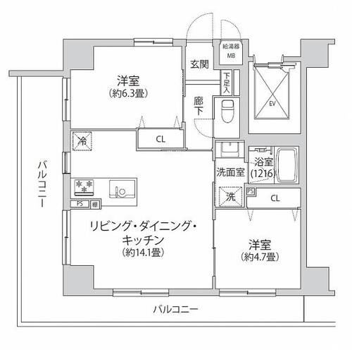 マイキャッスル・ラルジュ横浜西の物件画像