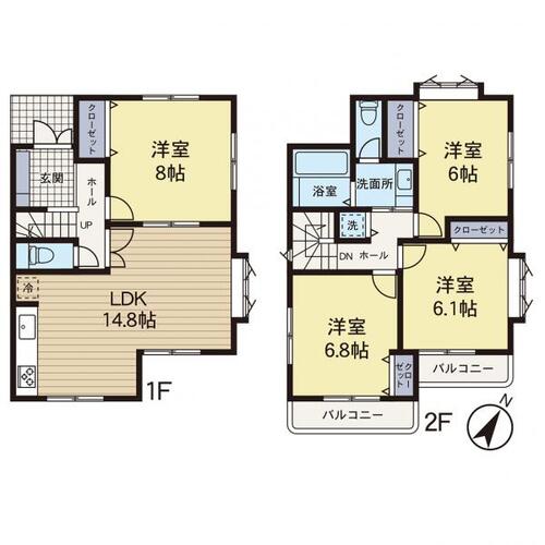 【安心を買うなら、朝日土地建物へ】瀬谷区二ツ橋町 中古戸建の物件画像