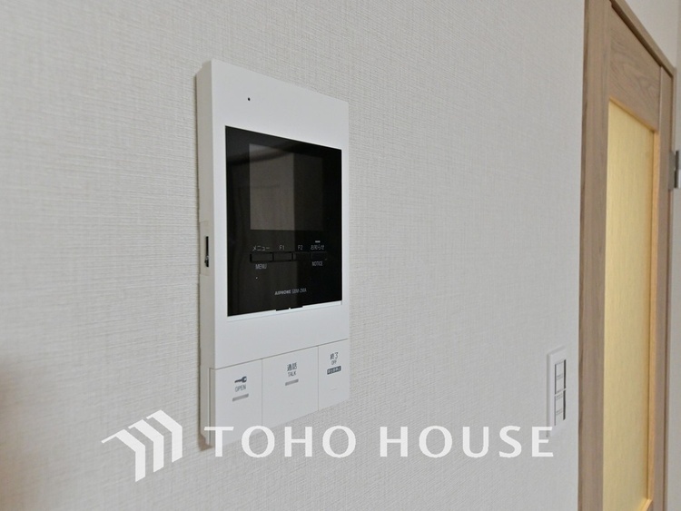 その他 来客が一目でわかるモニター付きインターホン