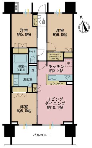 ザ・パークハウス川崎矢向の物件画像