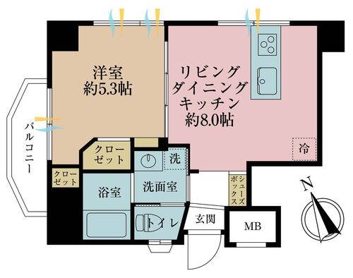 タイガー小石川ハイツの物件画像