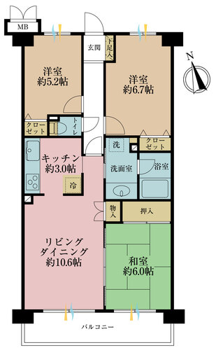 メイツ南浦和の物件画像