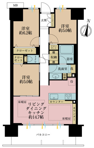 ブリリアンコート浦和常盤の物件画像