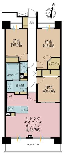 ヒルズ武蔵小杉の物件画像