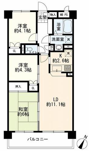 セザール第五鷺沼の物件画像
