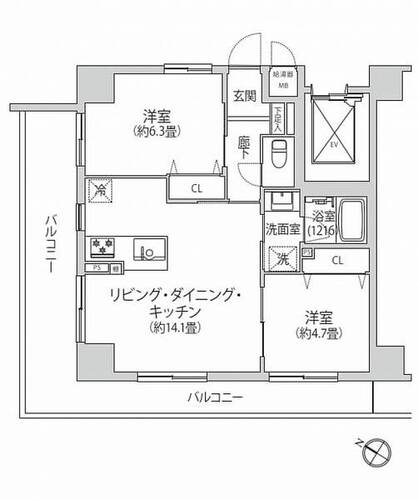 マイキャッスルラルジュ横浜西の物件画像