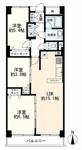 グリーンコーポ東戸塚の物件画像