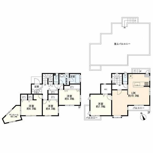 栄区笠間５丁目　中古一戸建ての物件画像