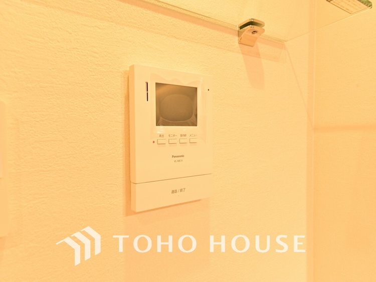 その他 来客が一目でわかるモニター付きインターホン