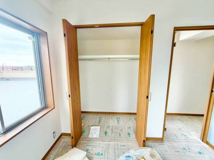 収納 各部屋に収納が充実しており、整理整頓がしやすい設計です。