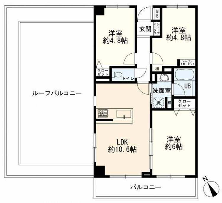 間取り ３ＬＤＫ