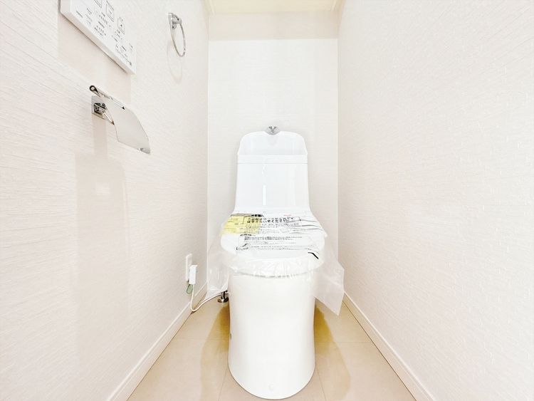 トイレ 暮らしの中のさりげないひとときの快適さにも、こだわりを、持って設備を配しております。