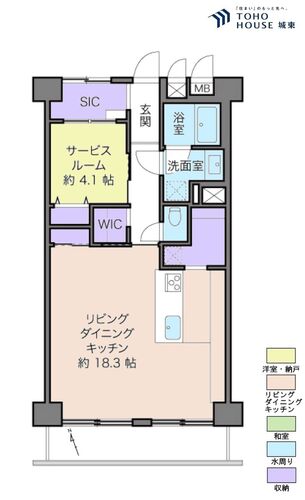 日商岩井小島町マンションの物件画像
