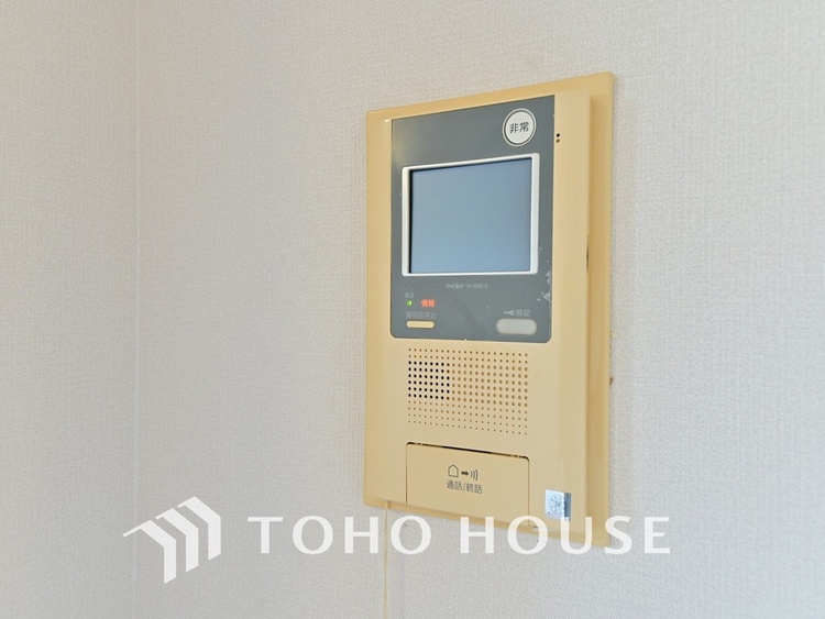その他 来客が一目でわかるモニター付きインターホン