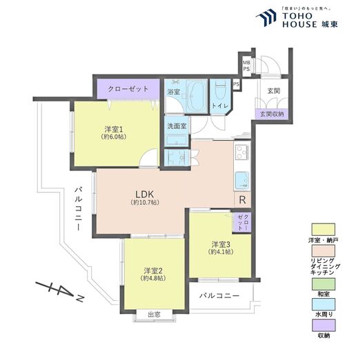 日神パレス高円寺の物件画像