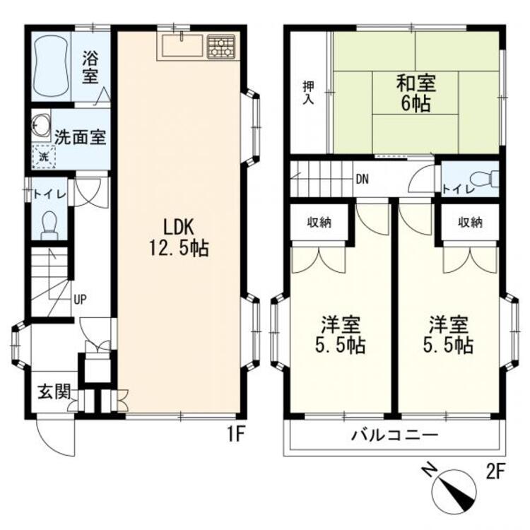 間取り ３ＬＤＫ