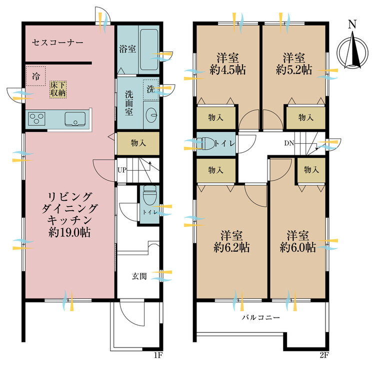 その他 4LDK、土地面積96.64m2、建物面積103.5m2