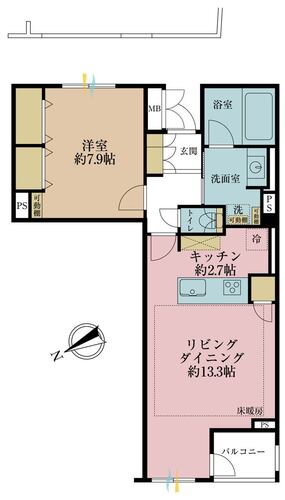 プラウドジェム市ヶ谷の物件画像