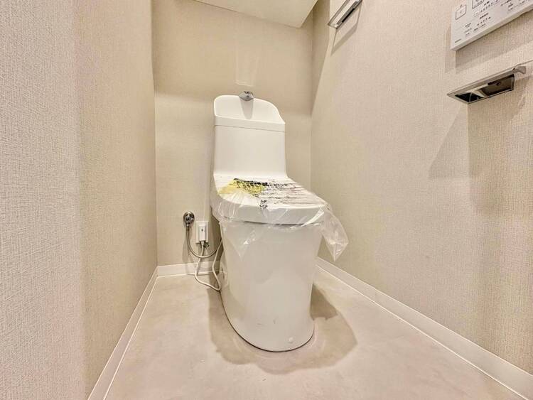 トイレ 暮らしの中のさりげないひとときの快適さにも、こだわりを、持って設備を配しております。