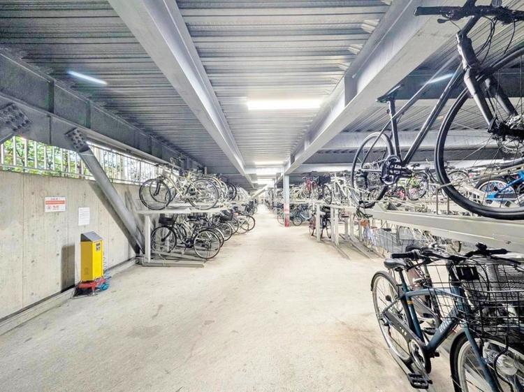 その他 きちんと整備された駐輪場。住む方の心遣いが感じられます。