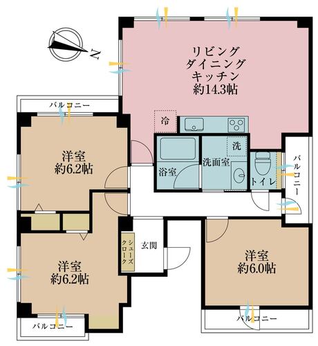 富士マンションの画像
