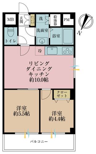 サンハイツ高田馬場の物件画像