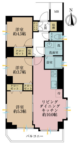カーサ安田の物件画像