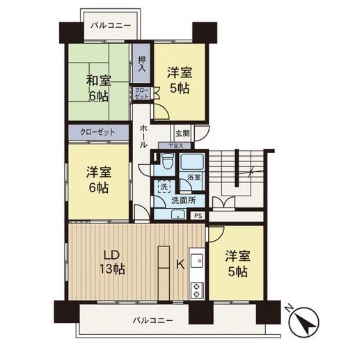 【安心を買うなら、朝日土地建物へ】若葉台団地の物件画像